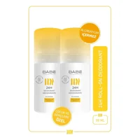 Babe 24H Pudrasız Ter Önleyici Roll-On Unisex Deodorant 2x50 ml