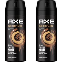 Axe Dark Temptation Pudrasız Ter Önleyici Sprey Erkek Deodorant 2x150 ml