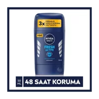 Nivea Fresh Active Pudrasız Ter Önleyici Stick Erkek Deodorant 50 ml