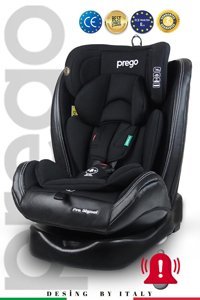 Profix Pro Signal Isofixli-Emniyet Kemerli 360 Derece Dönen 0-36 kg Yatabilen Yükseklik Ayarlı Çift Yönlü Oto Koltuğu Siyah