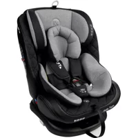 Kraft Safe Turn Isofixli 0-36 kg Yatabilen Yükseklik Ayarlı Çift Yönlü Oto Koltuğu Gri