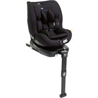 Leva Store Seat3 Fit Emniyet Kemerli 360 Derece Dönen 9-21 kg Yatabilen Yükseklik Ayarlı Çift Yönlü Oto Koltuğu Siyah