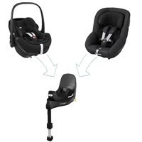 Maxi-Cosi Pebble Isofixli 360 Derece Dönen 0-18 kg Adac Sertifikalı Yatabilen Çift Yönlü Oto Koltuğu Siyah