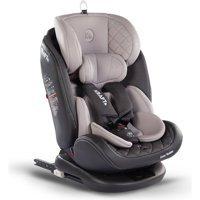 Kraft Easy Rotate Isofixli 360 Derece Dönen 0-36 kg Yatabilen Yükseklik Ayarlı Sürüş Yönü Oto Koltuğu Gri