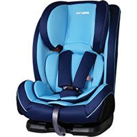 Baby Casper Techno Plus Emniyet Kemerli 9-36 kg Yatabilen Yükseklik Ayarlı Sürüş Yönü Oto Koltuğu Mavi