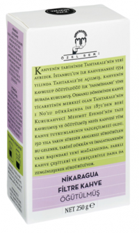 Kurukahveci Mehmet Efendi Özel Seri Nikaragua Arabica Öğütülmüş Filtre Kahve 250 gr