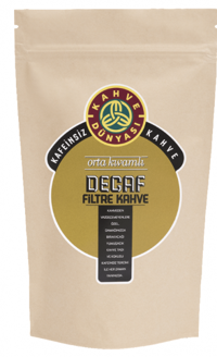 Kahve Dünyası Kafeinsiz Öğütülmüş Filtre Kahve 250 gr