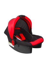 Norfolk Voyage Emniyet Kemerli 0-13 kg Yatabilen Yükseklik Ayarlı Çift Yönlü Oto Koltuğu Kırmızı