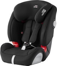 Britax Römer Evolva Isofixli 9-36 kg Yatabilen Sürüş Yönü Oto Koltuğu Siyah