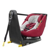 Maxi-Cosi Axiss Fix Isofixli-Emniyet Kemerli 360 Derece Dönen 0-25 kg Yatabilen Sürüş Yönü-Sürüş Yönü Tersi Oto Koltuğu Kırmızı
