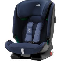 Britax Römer Advansa Fix Isofixli-Emniyet Kemerli 9-36 kg Yatabilen Sürüş Yönü Oto Koltuğu Mavi