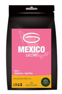 Globica Mexico Decaf Arabica Öğütülmüş Filtre Kahve 250 gr