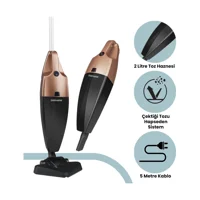 Goldmaster Marifet GM-7581 Kuru 800 W Kablolu Elektrikli Dikey Süpürge Kahverengi