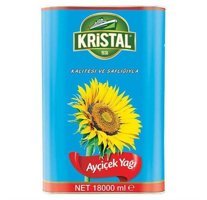 Kristal Teneke Ayçiçek Yağı 18 lt
