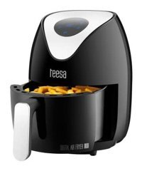Teesa Airfryer 1.8 lt Tek Hazneli Led Ekranlı Yağsız Sıcak Hava Fritözü Siyah