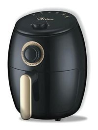 Ardes Airfryer 2 lt Tek Hazneli Izgara Yapan Yağsız Sıcak Hava Fritözü Siyah