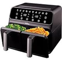 La Moustache Airfryer 3.8 lt Tek Hazneli Izgara Yapan Led Ekranlı Yağsız Sıcak Hava Fritözü Siyah