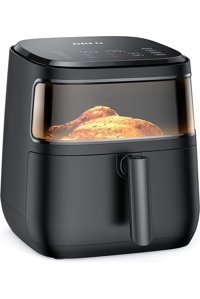 Dreo Airfryer 5 lt Tek Hazneli Led Ekranlı Yağsız Sıcak Hava Fritözü Siyah