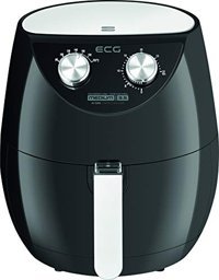 Ecg AF 3500 Airfryer 3.5 lt Tek Hazneli Yağsız Sıcak Hava Fritözü Siyah