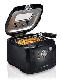 Hamilton Beach 2 lt Tek Hazneli Yağlı Fritöz Siyah