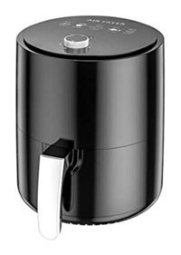 Restokki Airfryer 2.8 lt Tek Hazneli Yağsız Sıcak Hava Fritözü Siyah