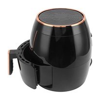 Fockety Airfryer 5.5 lt Tek Hazneli Yağsız Sıcak Hava Fritözü Siyah