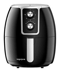 Improve ImpFR3701 Airfryer 3.5 lt Tek Hazneli Izgara Yapan Led Ekranlı Yağsız Sıcak Hava Fritözü Siyah