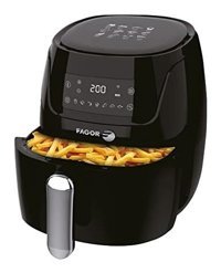 Fagor Airfryer 5 lt Tek Hazneli Izgara Yapan Led Ekranlı Sıcak Hava Fritözü Siyah