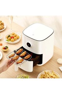 Xiaomi Airfryer 3.5 lt Tek Hazneli Izgara Yapan Led Ekranlı Yağsız Sıcak Hava Fritözü Beyaz