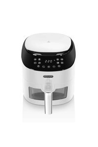 Pierre Cardin PCAFR002-002 Airfryer 4.2 lt Tek Hazneli Izgara Yapan Led Ekranlı Yağsız Sıcak Hava Fritözü Beyaz