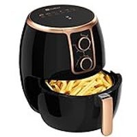 Scheffler Airfryer 3.7 lt Tek Hazneli Yağsız Sıcak Hava Fritözü Siyah