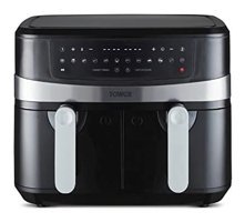 Tower T17088 Airfryer 9 lt Tek Hazneli Izgara Yapan Yağsız Sıcak Hava Fritözü Siyah