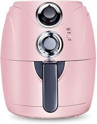 Edirftra Airfryer 2.5 lt Tek Hazneli Yağsız Sıcak Hava Fritözü Pembe