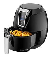 Teesa TSA8046 Airfryer 3.2 lt Tek Hazneli Led Ekranlı Sıcak Hava Fritözü Siyah