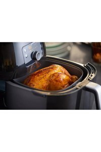 Philips HD9651/90 Airfryer 7.3 lt Tek Hazneli Izgara Yapan Yağsız Sıcak Hava Fritözü Siyah