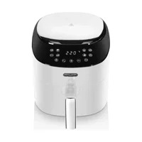 Pierre Cardin Airfryer 4.2 lt Tek Hazneli Izgara Yapan Led Ekranlı Yağsız Sıcak Hava Fritözü Beyaz