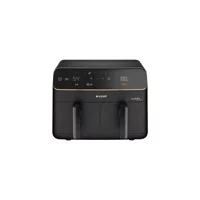 Arçelik Airfryer 8.5 lt İki Hazneli Led Ekranlı Yağsız Fritöz Siyah