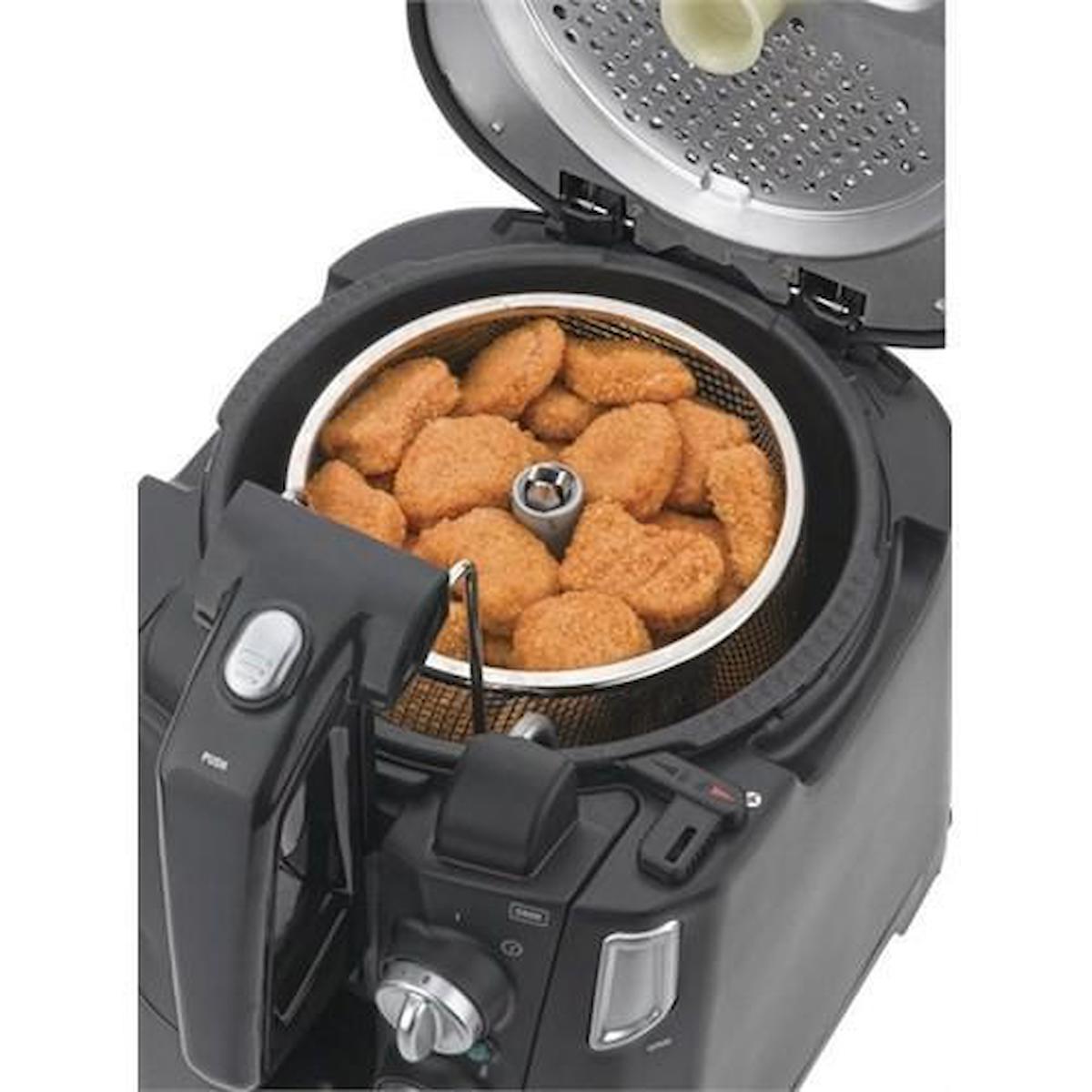 Arzum AR260 2.5 lt Tek Hazneli Yağlı Fritöz Siyah