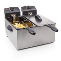 Tristar FR 6937 6 lt İki Hazneli Yağlı Fritöz Siyah