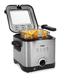 Princess 182612 1.5 lt Tek Hazneli Fritöz Gümüş