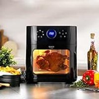 Schafer Fit Oven 12 lt Tek Hazneli Fritöz Siyah