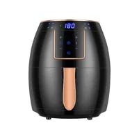 Kkmoon Airfryer 5.9 lt Tek Hazneli Led Ekranlı Yağsız Sıcak Hava Fritözü Siyah