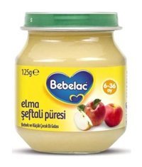 Bebelac Tahıllı Elmalı Havuçlu Kavanoz Maması 125 gr