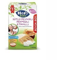 Hero Baby Tahıllı Sütlü Peynirli Kaşık Maması 24x400 gr