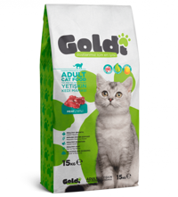 Goldi Etli Tahıllı Yetişkin Kuru Kedi Maması 15 kg