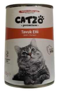 Catzo Premium Tavuklu Yetişkin Kuru Kedi Maması 415 gr
