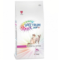 Spectrum Fussy 34 Balıklı Tavuklu Tahıllı Yetişkin Kuru Kedi Maması 12 kg
