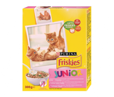 Friskies Sebzeli Sütlü Tavuklu Tahıllı Yavru Kuru Kedi Maması 300 gr