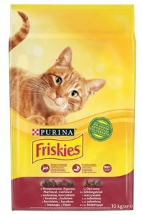 Friskies Sığır Etli Yetişkin Kuru Kedi Maması 10 kg