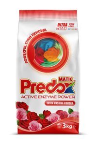Predox Matik Renkliler ve Beyazlar İçin 60 Yıkama Toz Deterjan 2x3 kg
